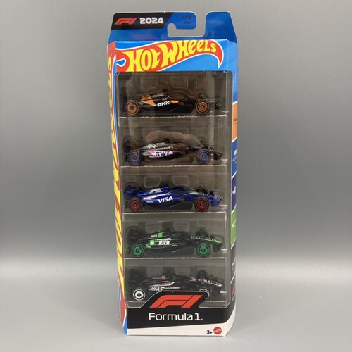 HOT WHEELS/风火轮 五连包系列 F1赛车合金小汽车模型