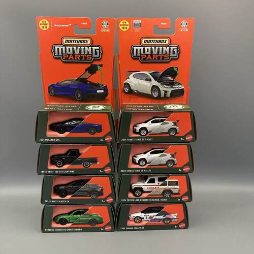 matchbox/火柴盒 FWD28 丰田雅 保时捷 斯巴鲁收藏模型车模