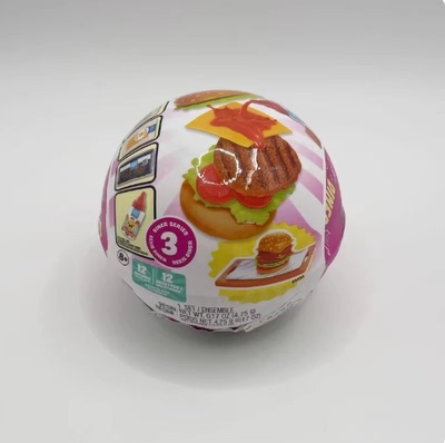 miniverse迷你食物MGA玩具微缩3A美食物汉堡蛋糕盲盒儿童手工diy