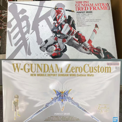 MG飞翼零式掉毛版高达模型拼装