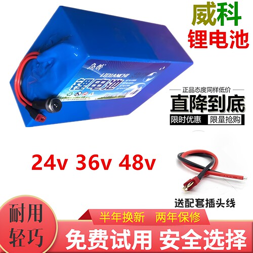 滑板车36v48v锂电池组全新