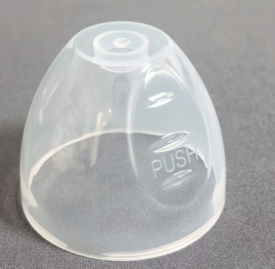 适配小白熊新贝奶瓶盖子储奶瓶宽口径玻璃奶瓶配件通用型盖帽