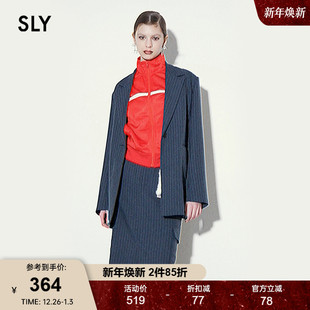 外套女030HSR30 简约设计廓形宽松一粒扣西装 1370 春季 SLY