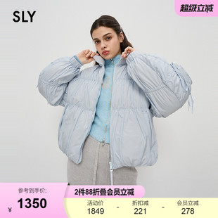 甜美鄰家俏皮風設計感綁帶羽絨服038HAZ30 0051 春季 SLY