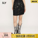 辣妹风解构低腰牛仔半身裙女030HSZ11 SLY 美式 新品 1231 夏季