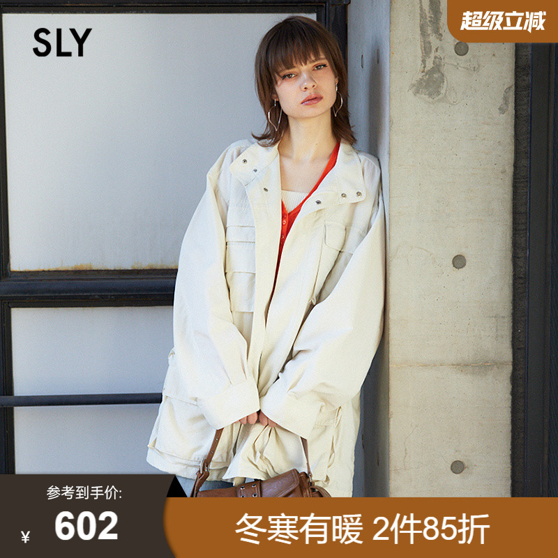 SLY山系户外风运动感工装外套