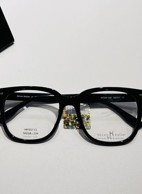 百搭海伦凯勒大黑框素颜镜架眼镜近视女风x韩版潮可配度数87017