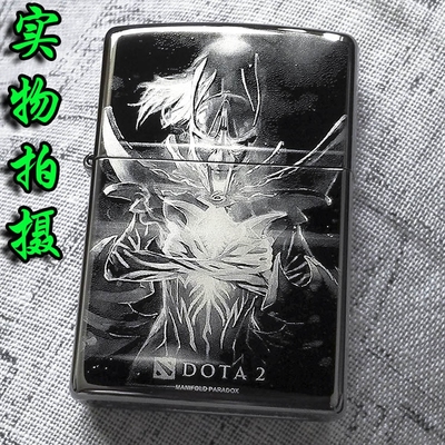 zippo镜面黑冰打火机