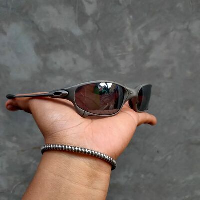 Y2K未来科技风墨镜xmetal juliet朱丽叶眼镜护目镜合金框镀膜偏光