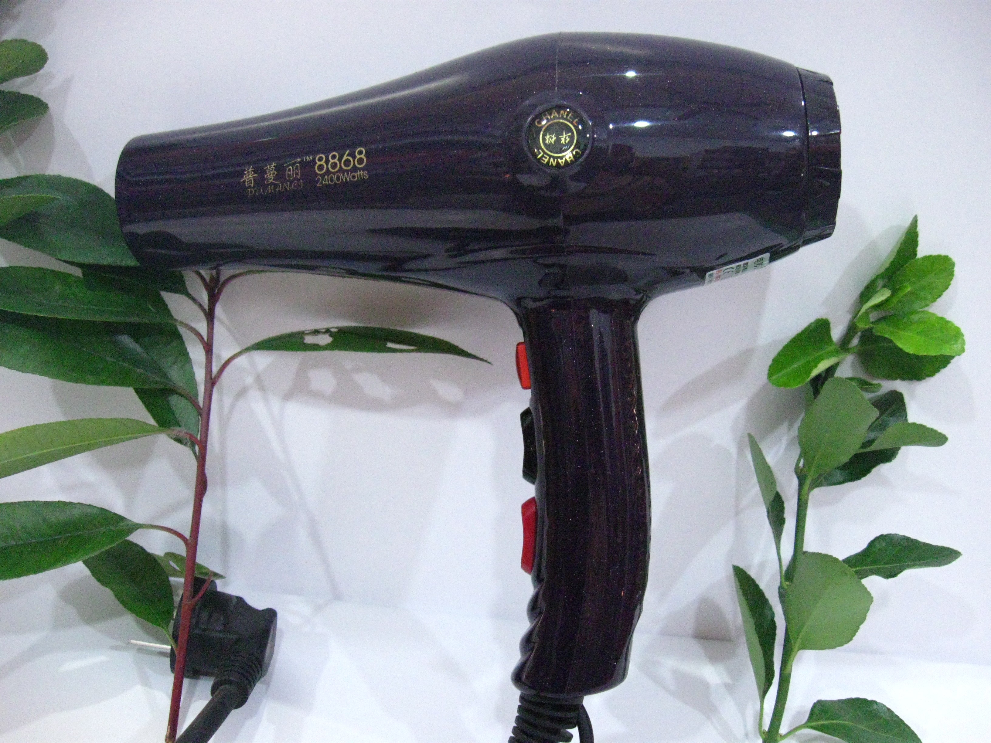 包邮普蔓丽8868吹风机2400w发廊用家用冷热转换风筒电吹风