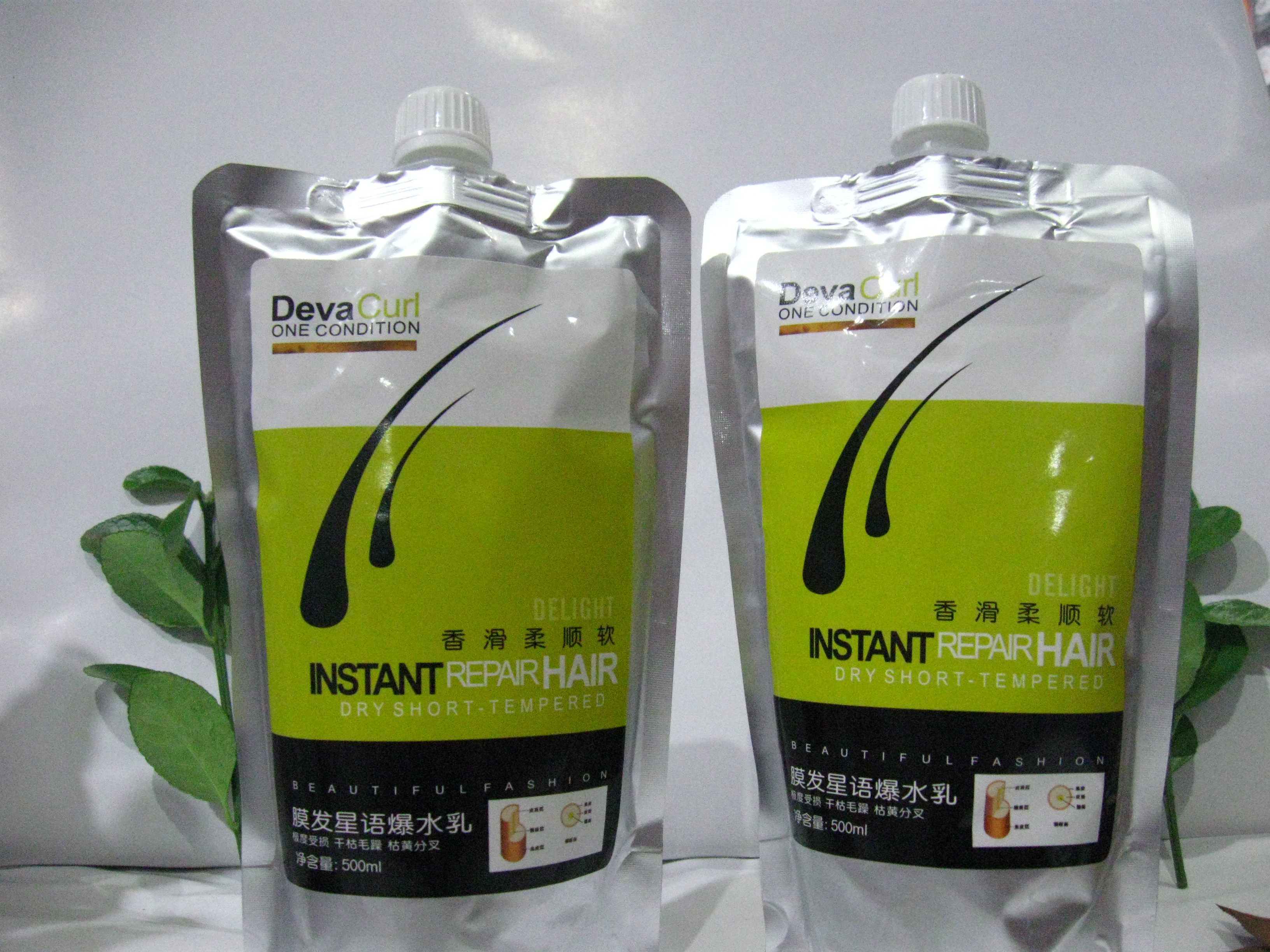 膜发星语爆水乳单瓶倒模护发素发膜植萃去屑滋润爆水霜洗护500ML