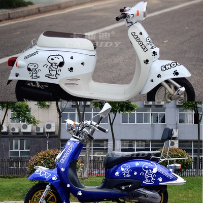 史努比龟王卡通修复划痕包邮贴纸