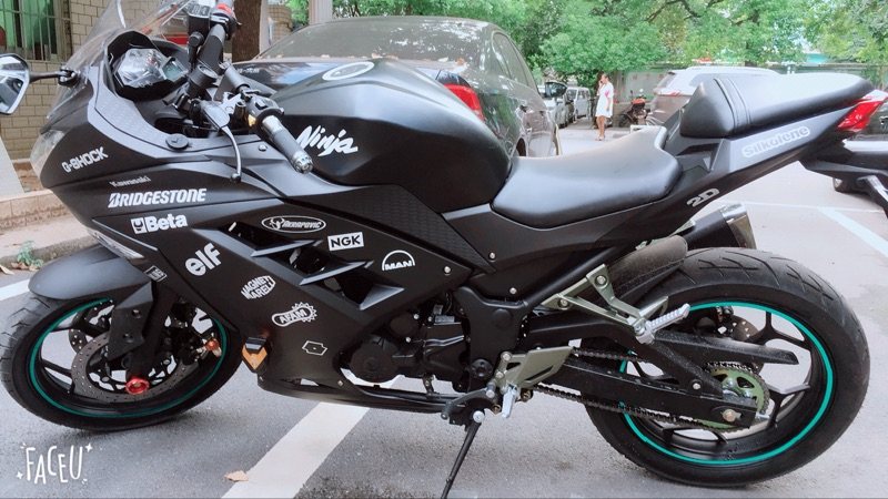 kawasaki川崎 z250 小忍者 zx10r/6r 通用车身贴纸反光motogp贴花