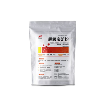 心连心超级宝矿粉100克增加营养丰羽促生长补充矿物质鸟鹦鹉通用