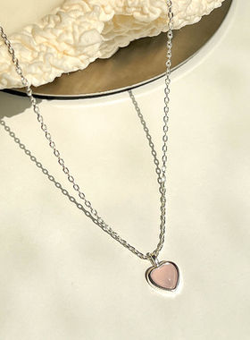 爱心项链合金项链女合金