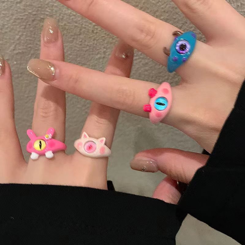 其他男女通用合金甜美戒指图片