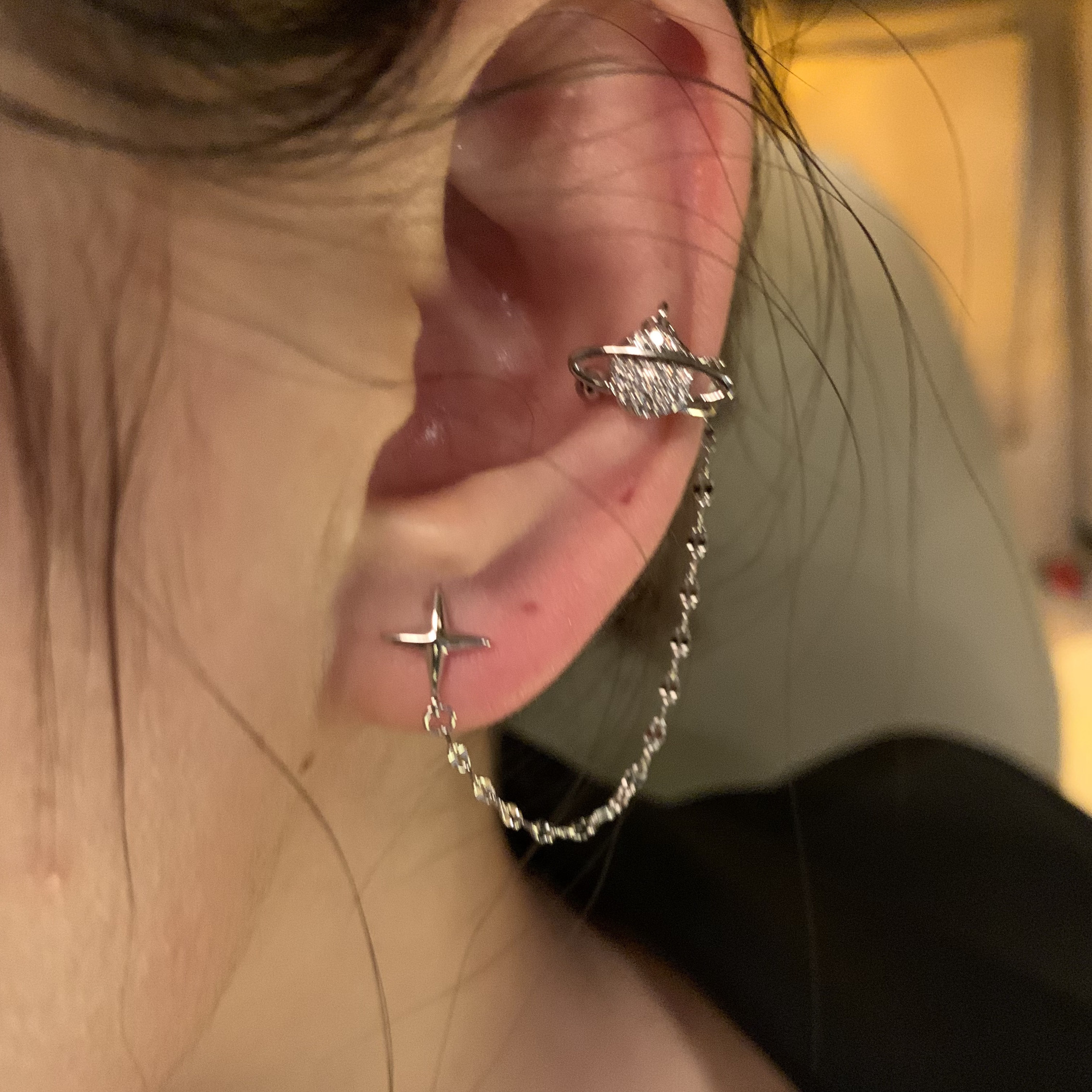 甜酷女孩的本命耳环，请牢牢锁住