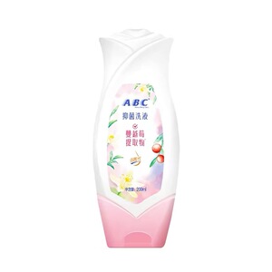 ABC女性护理液卫生洗护液小花朵温和不刺激U01去异味私处洗200ml