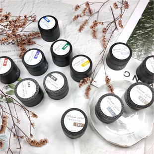 伯爵彩绘胶美甲12色套装画花拉线绘画指甲日式光疗彩绘甲油胶正品