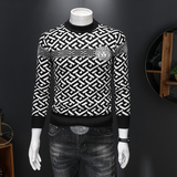 冬款2024新品男圆领毛衣加厚羊毛衫针织衫打底衫7729/p135190，商品下架区，钱塘7038(原5007）