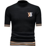 2021男士羊绒毛衣半袖半高领短袖针织衫打底衫羊绒衫6867/p215，男装针织衫/毛衣，钱塘7038(原5007）