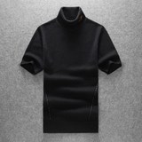 冬款2025新品男士羊绒衫100%羊毛针织衫打底修身短袖8720/p215，男装针织衫/毛衣，钱塘7038(原5007）