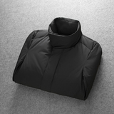 25男士立领商务休闲白鸭绒外穿长款羽绒服外套8658/p355长期有货，男装羽绒服，钱塘7038(原5007）