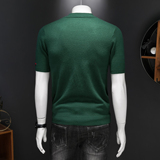 2025新款男装提花毛衣羊毛衫半高领针织衫打底衫2502p125长期货，男装针织衫/毛衣，钱塘7038(原5007）