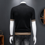 2021男士羊绒毛衣半袖半高领短袖针织衫打底衫羊绒衫6867/p215，男装针织衫/毛衣，钱塘7038(原5007）