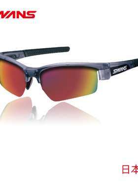 日本进口SWANS户外跑步运动太阳镜骑行防风偏光墨镜LI SIN-0066Y