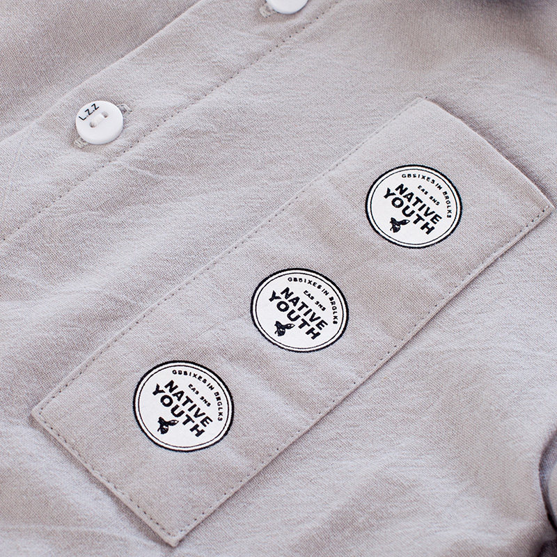 Chemise garcon à manche longue - Ref 2075866 Image 4