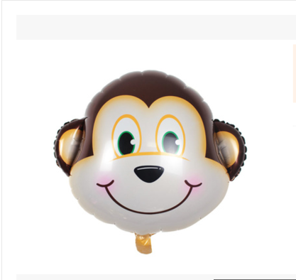 新款大号猴头气球婚庆派对装饰铝膜大号猴头气球可选铝箔气球