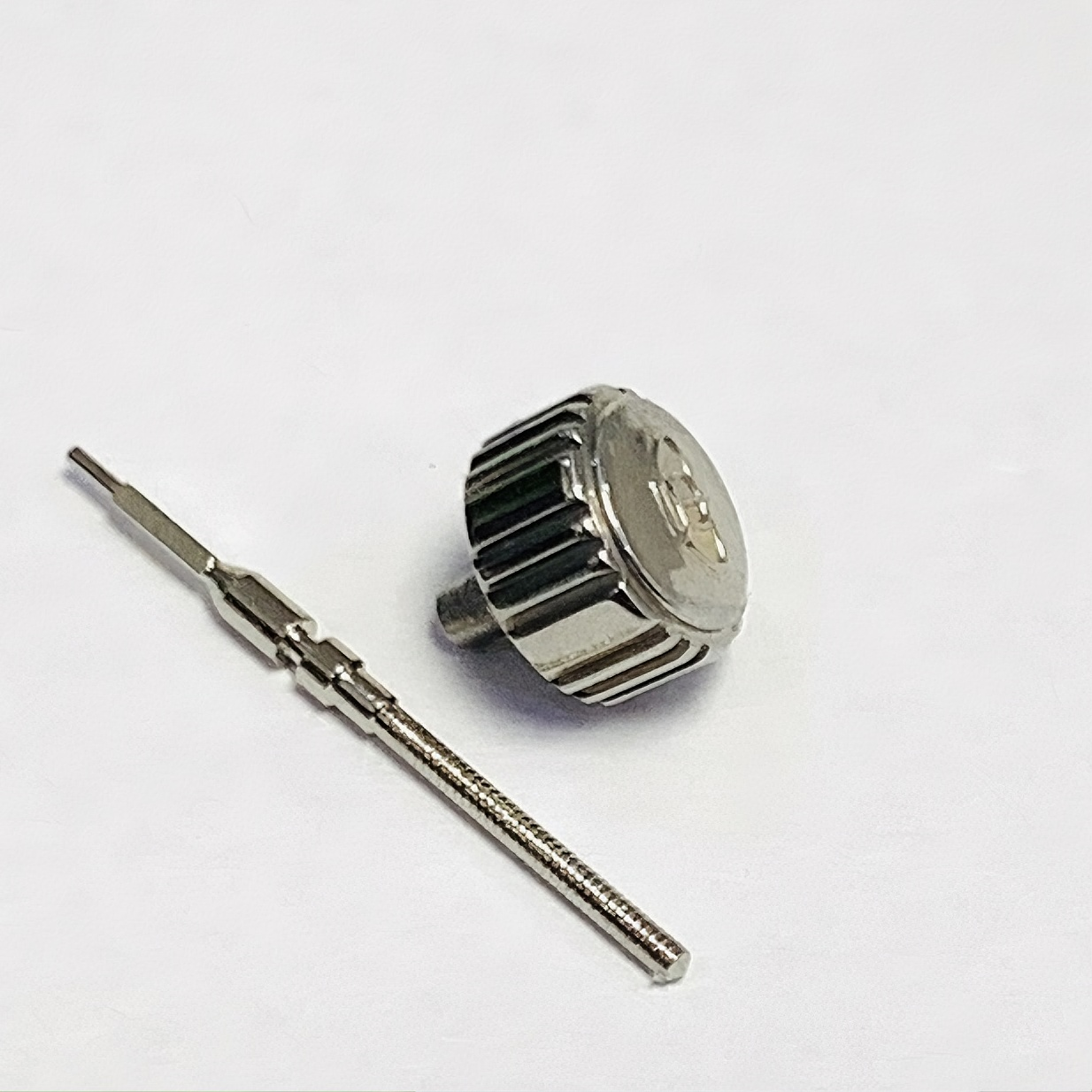 天王表5812原装手表冠GS5812TP/DD正品防水原厂把头精钢把的旋钮