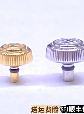 罗西尼表60028原装精钢防水把头50027把的50028正品表把60027表冠