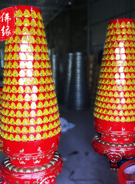 玻璃钢千佛灯可自转带灯