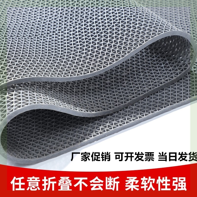 防滑垫6m8mPVC塑料地毯防水垫3m5m商用地垫更衣室镂空脚垫大面积