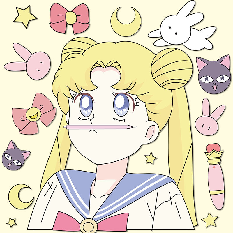 卡通可爱行李箱贴纸防水不留胶