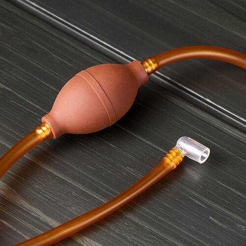 茶盘通用防冻铜排水软管带吸水球