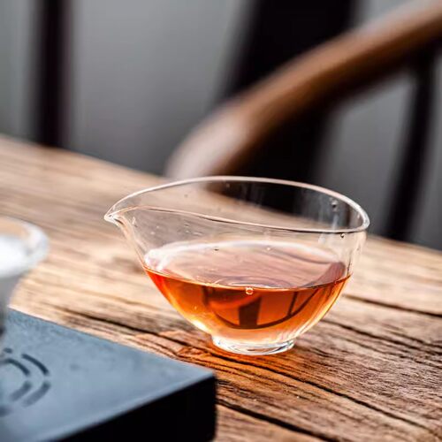 玻璃半月公道杯六角公杯日式分茶