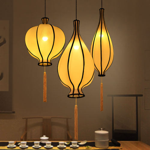 Ha US Chinese style Fabric art lantern a chandelier hotel club Lobby Restaurant Hotel hall combination originality engineering decoratein the Decoration main material , Lamps , Chandelier  category - from Buy2taobao.com to provide professional Taobao agent buy service