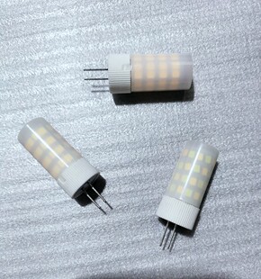 E27带侧发光射灯泡暖白黄LED奶白磨砂玻璃龙珠灯