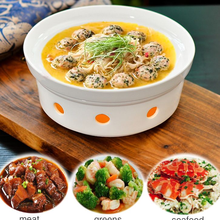 10-14英寸梅花炉加热餐具陶瓷