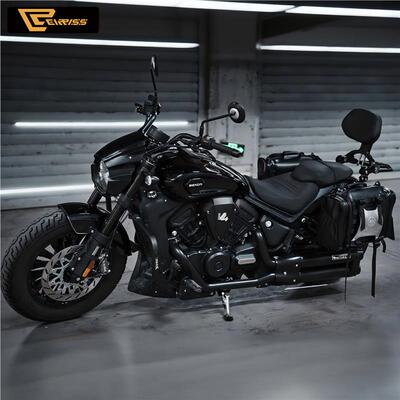 ARMORide 适用黑旗500新款折叠靠背改装件配件后靠背全盔帆布包