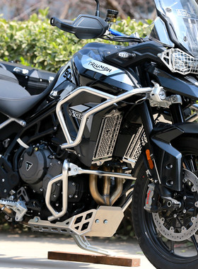 GSADV适用凯旋Tiger900rallyproTiger850护杠底板水箱网保护改装