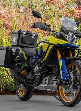 GSADV适用铃木V-Strom800DE三箱边箱尾箱护杠改装件铝合金不锈钢