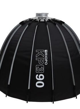 捷宝KP3保荣口LED直播补光灯影室闪光灯深口抛物线快速安装柔光箱