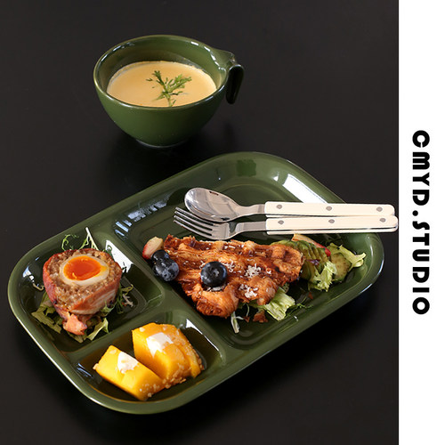 CMYD现代极简陶瓷餐具早餐碗盘