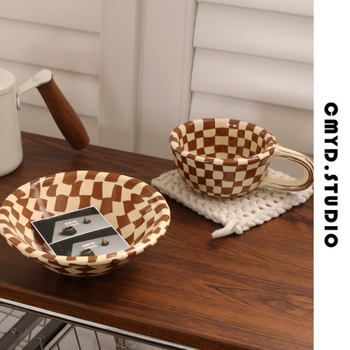 CMYD新年圣诞礼物手绘陶瓷高颜值