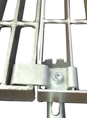 B型通用型A-30马鞍形扣件固定夹不锈钢格栅板卡子安装夹C型楼梯夹