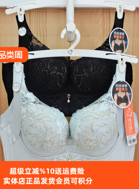 都市丽人内衣LJH1M4院线调整聚拢收副乳防下垂软钢圈五排扣文胸